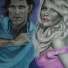 Its Just A Fantasy - Mixed Media Drawings - By Becky Parker, Realism Drawing Artist